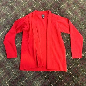 Eileen Fisher Red Women's Cardigan